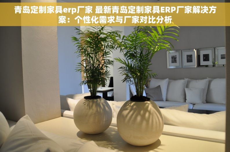 青岛定制家具erp厂家 最新青岛定制家具ERP厂家解决方案：个性化需求与厂家对比分析