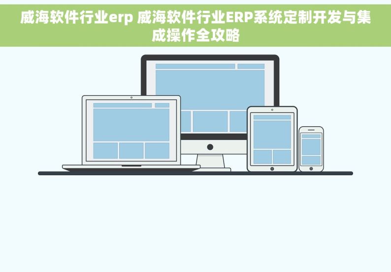 威海软件行业erp 威海软件行业ERP系统定制开发与集成操作全攻略