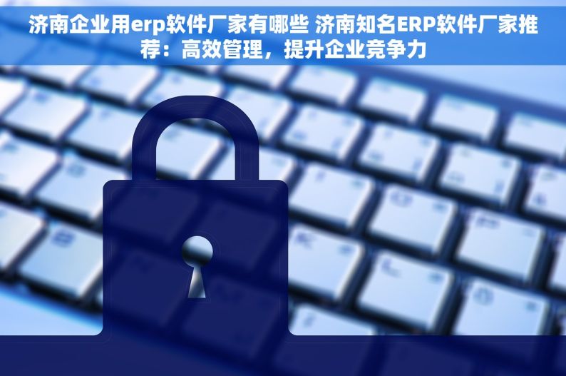 济南企业用erp软件厂家有哪些 济南知名ERP软件厂家推荐：高效管理，提升企业竞争力