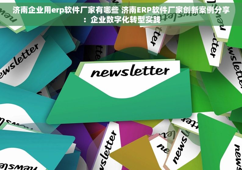 济南企业用erp软件厂家有哪些 济南ERP软件厂家创新案例分享：企业数字化转型实践