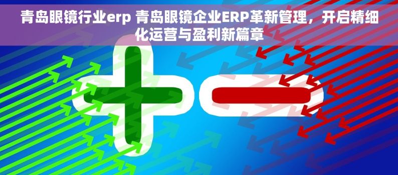 青岛眼镜行业erp 青岛眼镜企业ERP革新管理，开启精细化运营与盈利新篇章