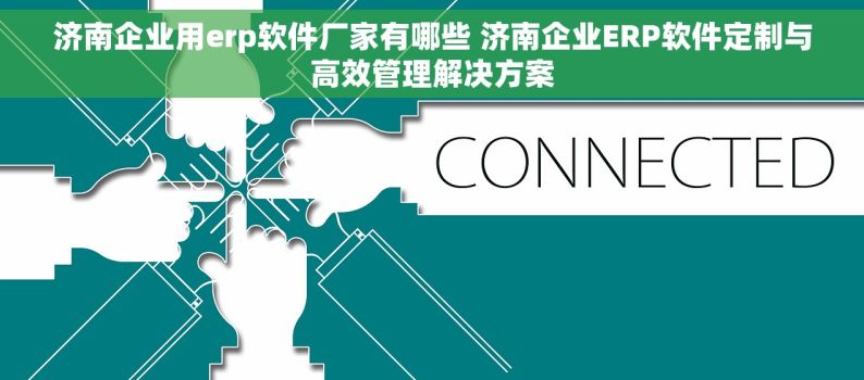 济南企业用erp软件厂家有哪些 济南企业ERP软件定制与高效管理解决方案