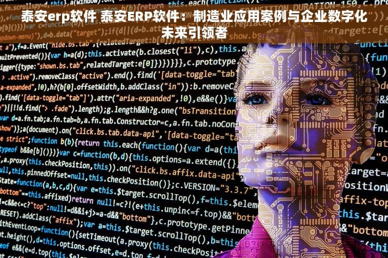 泰安erp软件 泰安ERP软件：制造业应用案例与企业数字化未来引领者