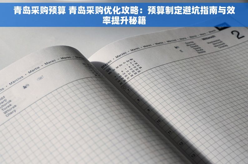 青岛采购预算 青岛采购优化攻略：预算制定避坑指南与效率提升秘籍