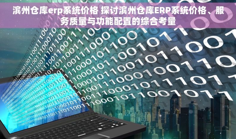 滨州仓库erp系统价格 探讨滨州仓库ERP系统价格、服务质量与功能配置的综合考量