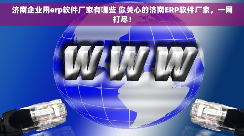 济南企业用erp软件厂家有哪些 你关心的济南ERP软件厂家，一网打尽！