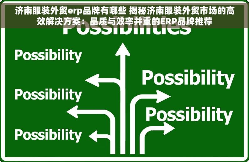 济南服装外贸erp品牌有哪些 揭秘济南服装外贸市场的高效解决方案：品质与效率并重的ERP品牌推荐