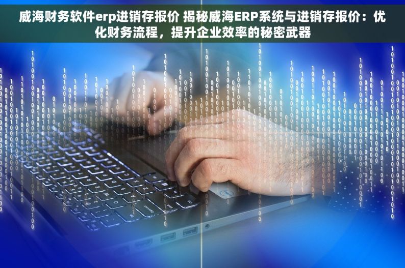 威海财务软件erp进销存报价 揭秘威海ERP系统与进销存报价：优化财务流程，提升企业效率的秘密武器