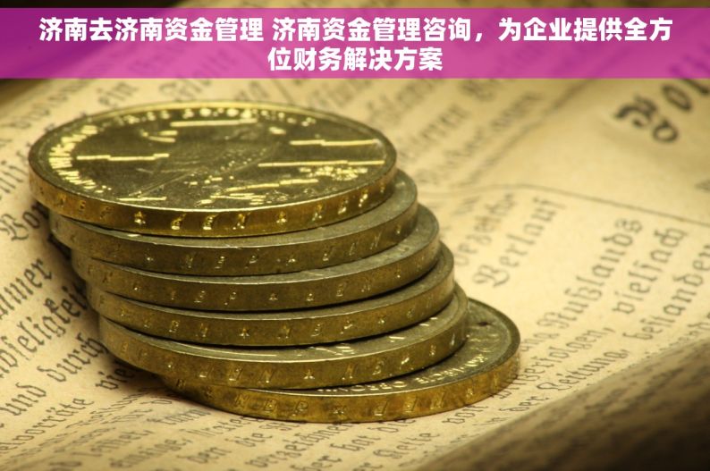 济南去济南资金管理 济南资金管理咨询，为企业提供全方位财务解决方案