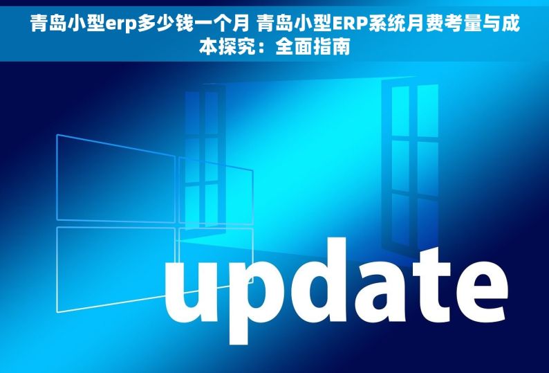 青岛小型erp多少钱一个月 青岛小型ERP系统月费考量与成本探究：全面指南