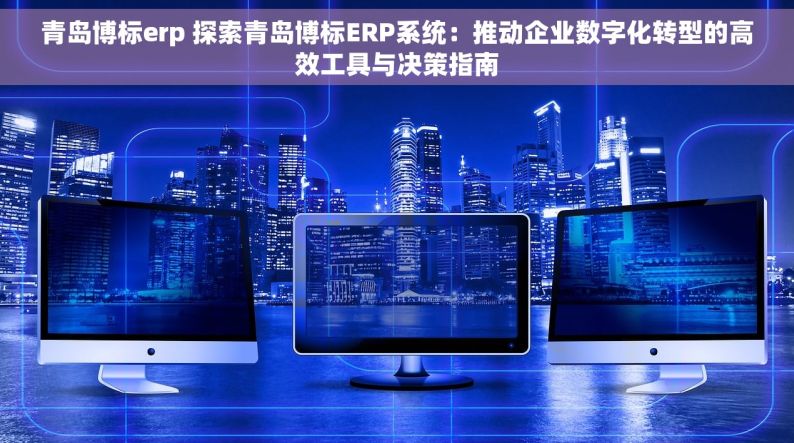 青岛博标erp 探索青岛博标ERP系统：推动企业数字化转型的高效工具与决策指南