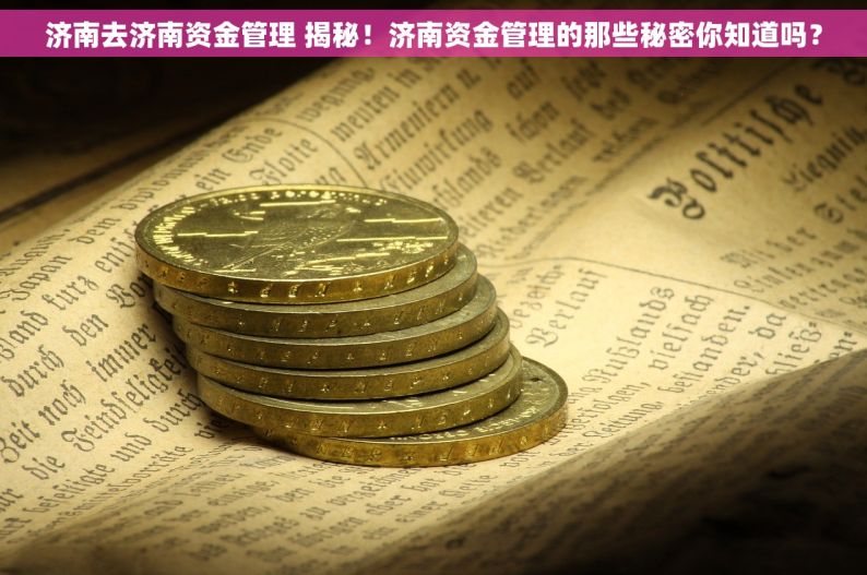 济南去济南资金管理 揭秘！济南资金管理的那些秘密你知道吗？