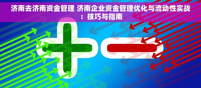 济南去济南资金管理 济南企业资金管理优化与流动性实战：技巧与指南