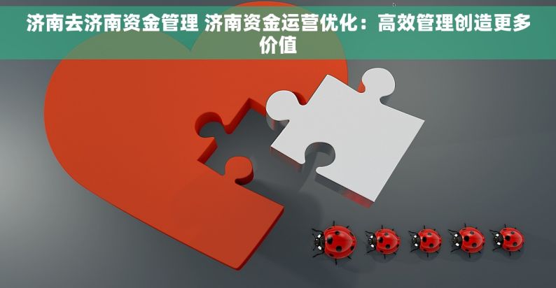 济南去济南资金管理 济南资金运营优化：高效管理创造更多价值