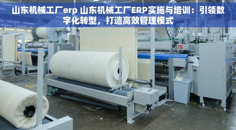 山东机械工厂erp 山东机械工厂ERP实施与培训：引领数字化转型，打造高效管理模式