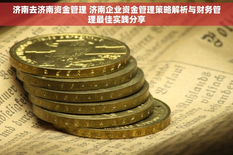 济南去济南资金管理 济南企业资金管理策略解析与财务管理最佳实践分享