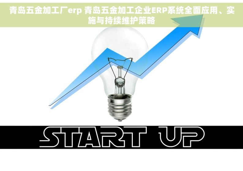 青岛五金加工厂erp 青岛五金加工企业ERP系统全面应用、实施与持续维护策略