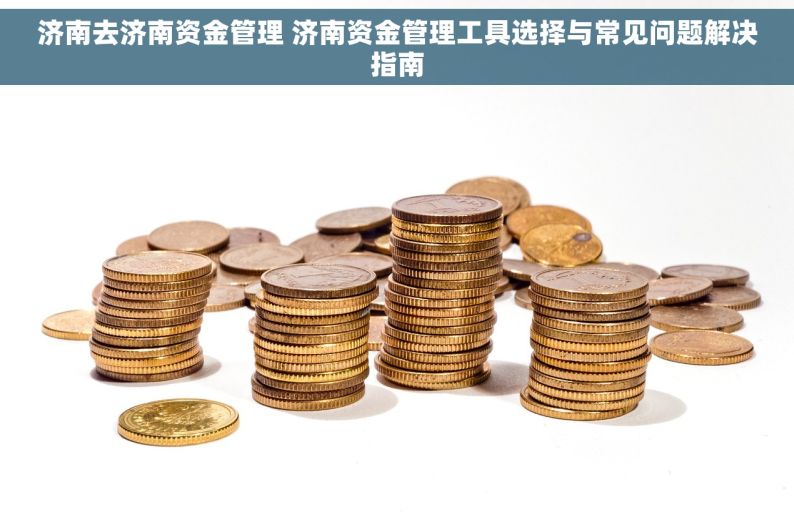 济南去济南资金管理 济南资金管理工具选择与常见问题解决指南