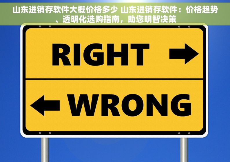 山东进销存软件大概价格多少 山东进销存软件：价格趋势、透明化选购指南，助您明智决策