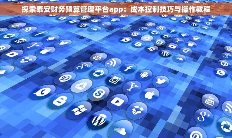 探索泰安财务预算管理平台app：成本控制技巧与操作教程