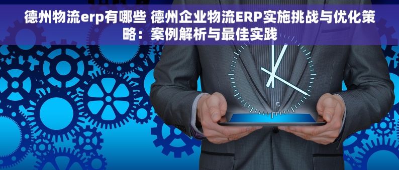 德州物流erp有哪些 德州企业物流ERP实施挑战与优化策略：案例解析与最佳实践