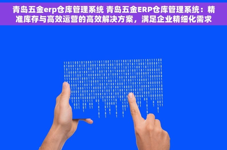 青岛五金erp仓库管理系统 青岛五金ERP仓库管理系统：精准库存与高效运营的高效解决方案，满足企业精细化需求