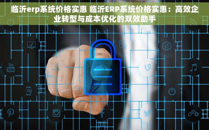 临沂erp系统价格实惠 临沂ERP系统价格实惠：高效企业转型与成本优化的双效助手