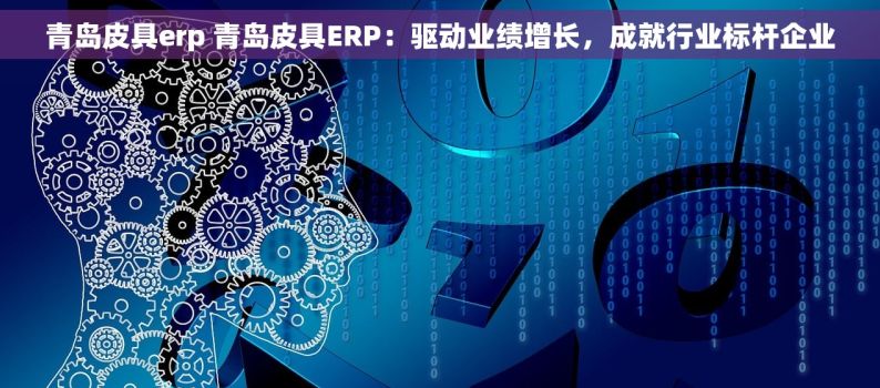 青岛皮具erp 青岛皮具ERP：驱动业绩增长，成就行业标杆企业