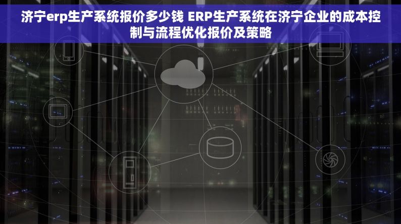 济宁erp生产系统报价多少钱 ERP生产系统在济宁企业的成本控制与流程优化报价及策略