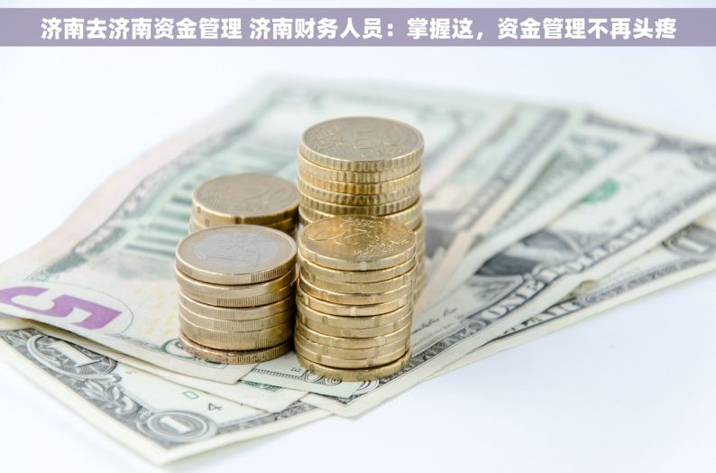 济南去济南资金管理 济南财务人员：掌握这，资金管理不再头疼