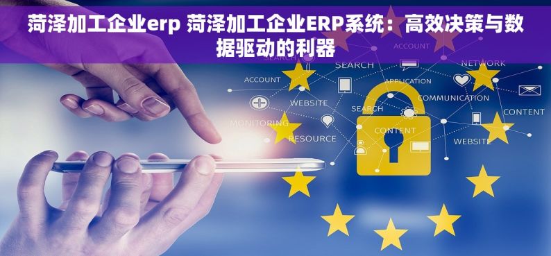 菏泽加工企业erp 菏泽加工企业ERP系统：高效决策与数据驱动的利器