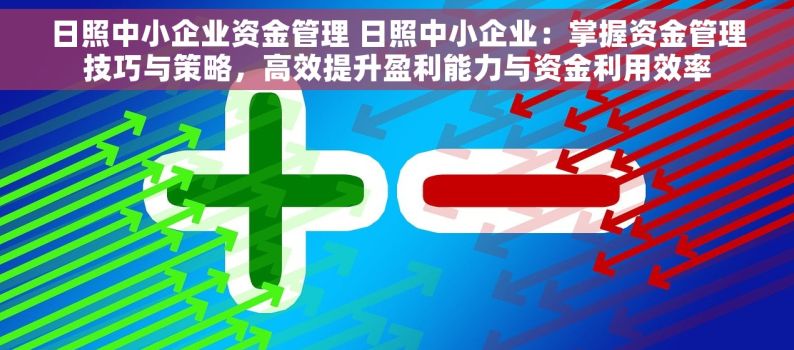 日照中小企业资金管理 日照中小企业：掌握资金管理技巧与策略，高效提升盈利能力与资金利用效率