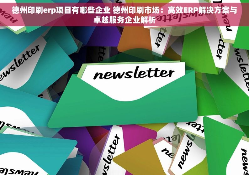 德州印刷erp项目有哪些企业 德州印刷市场：高效ERP解决方案与卓越服务企业解析