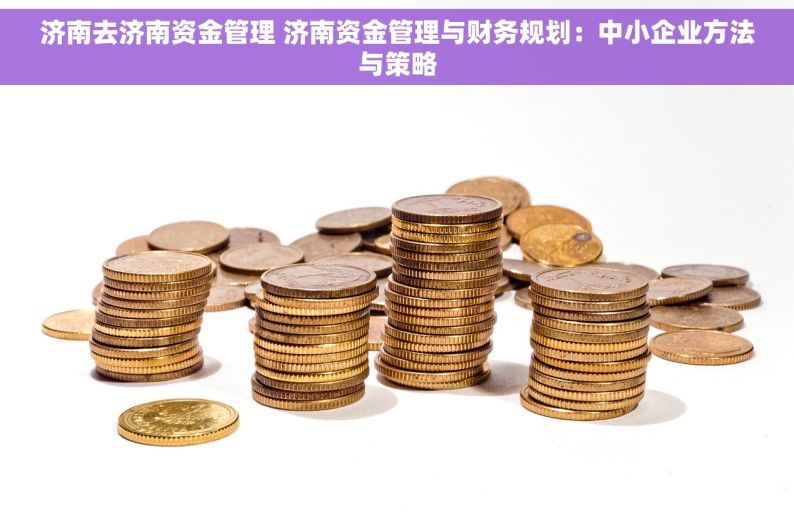 济南去济南资金管理 济南资金管理与财务规划：中小企业方法与策略