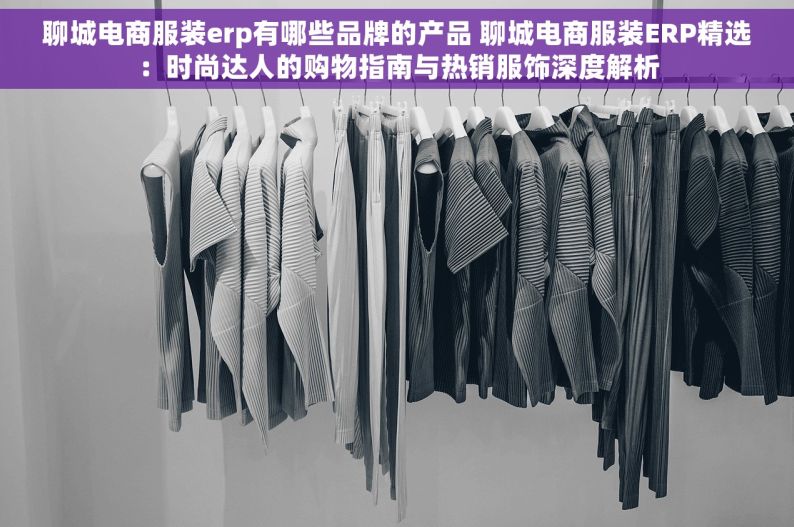 聊城电商服装erp有哪些品牌的产品 聊城电商服装ERP精选：时尚达人的购物指南与热销服饰深度解析