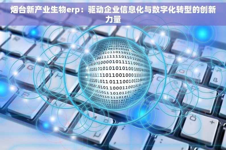 烟台新产业生物erp：驱动企业信息化与数字化转型的创新力量