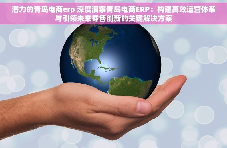 潜力的青岛电商erp 深度洞察青岛电商ERP：构建高效运营体系与引领未来零售创新的关键解决方案