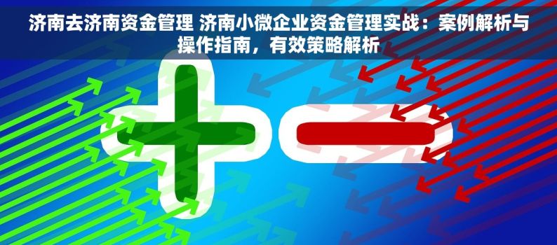 济南去济南资金管理 济南小微企业资金管理实战：案例解析与操作指南，有效策略解析