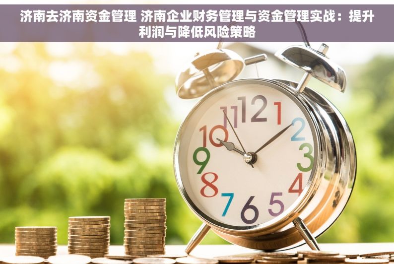 济南去济南资金管理 济南企业财务管理与资金管理实战：提升利润与降低风险策略