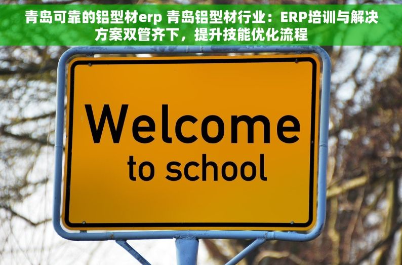 青岛可靠的铝型材erp 青岛铝型材行业：ERP培训与解决方案双管齐下，提升技能优化流程