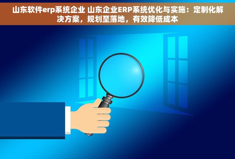 山东软件erp系统企业 山东企业ERP系统优化与实施：定制化解决方案，规划至落地，有效降低成本