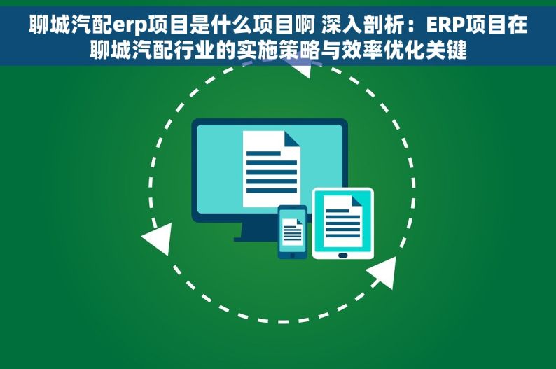 聊城汽配erp项目是什么项目啊 深入剖析：ERP项目在聊城汽配行业的实施策略与效率优化关键