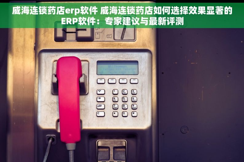 威海连锁药店erp软件 威海连锁药店如何选择效果显著的ERP软件：专家建议与最新评测