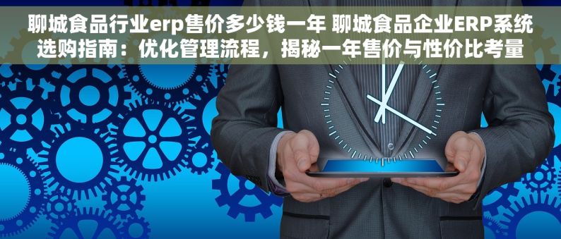 聊城食品行业erp售价多少钱一年 聊城食品企业ERP系统选购指南：优化管理流程，揭秘一年售价与性价比考量