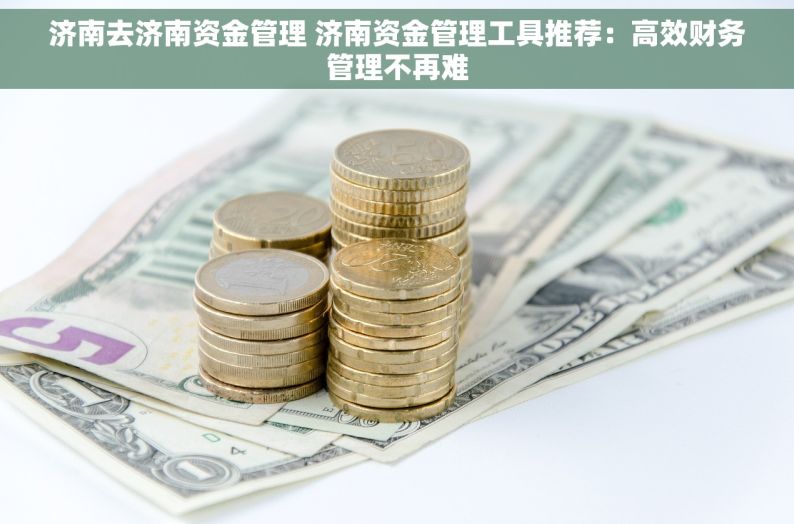 济南去济南资金管理 济南资金管理工具推荐：高效财务管理不再难