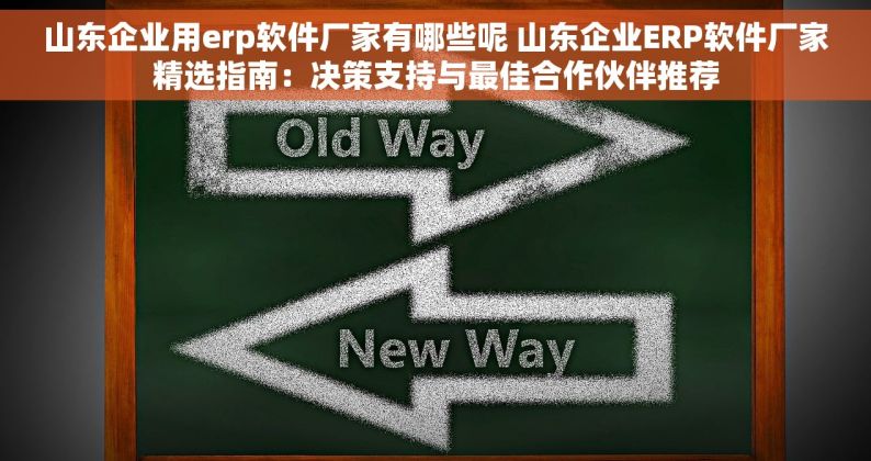 山东企业用erp软件厂家有哪些呢 山东企业ERP软件厂家精选指南：决策支持与最佳合作伙伴推荐