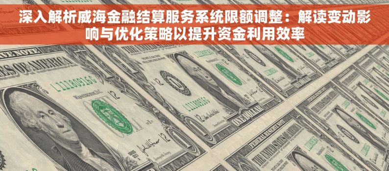 深入解析威海金融结算服务系统限额调整：解读变动影响与优化策略以提升资金利用效率